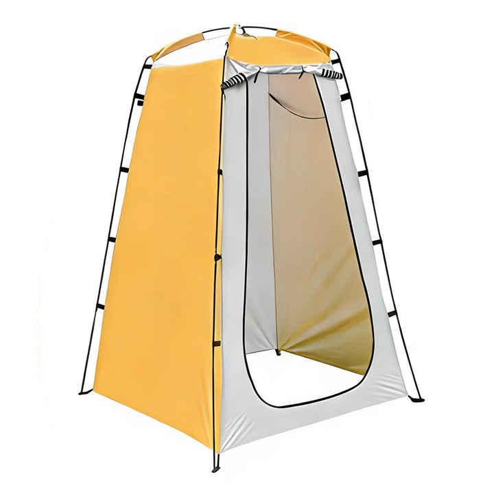 Portable privacy shower tent with quick pop up frame and detachable waterproof floor Stornfield