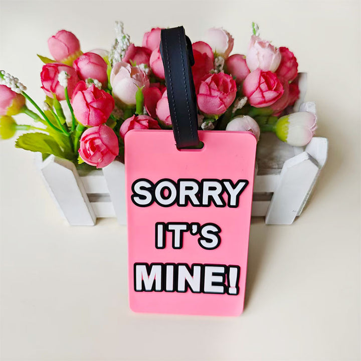 Unisex Luggage Tag with Outstanding Message Bowlift