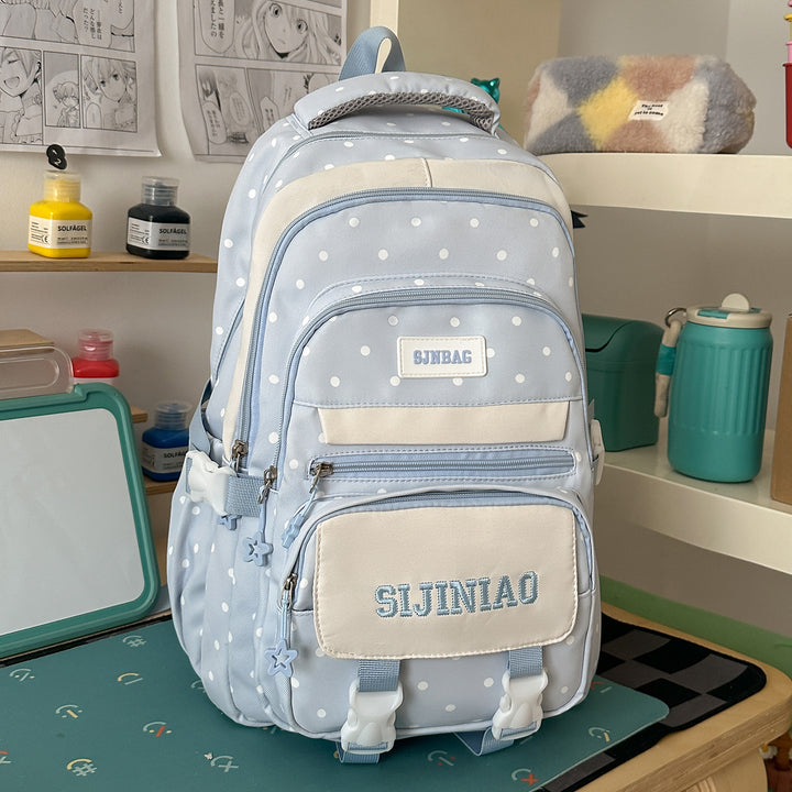 Adventurous Polka Dot Backpack Stornfield