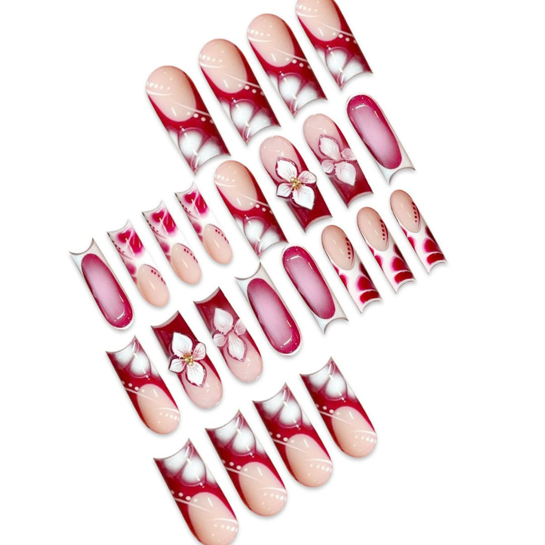 Floral Nail Art Extensions Stornfield