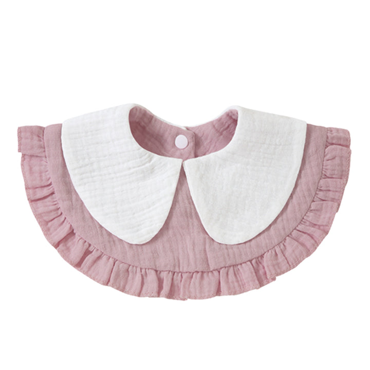 Ruffled Muslin Baby Bib Stornfield