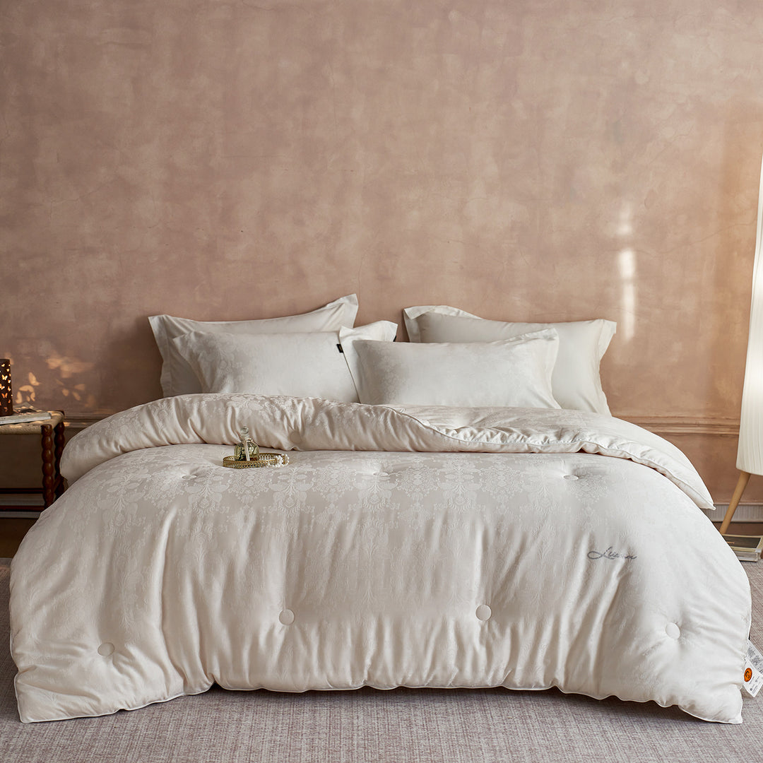 Luxury Jacquard Down Alternative Comforter Set