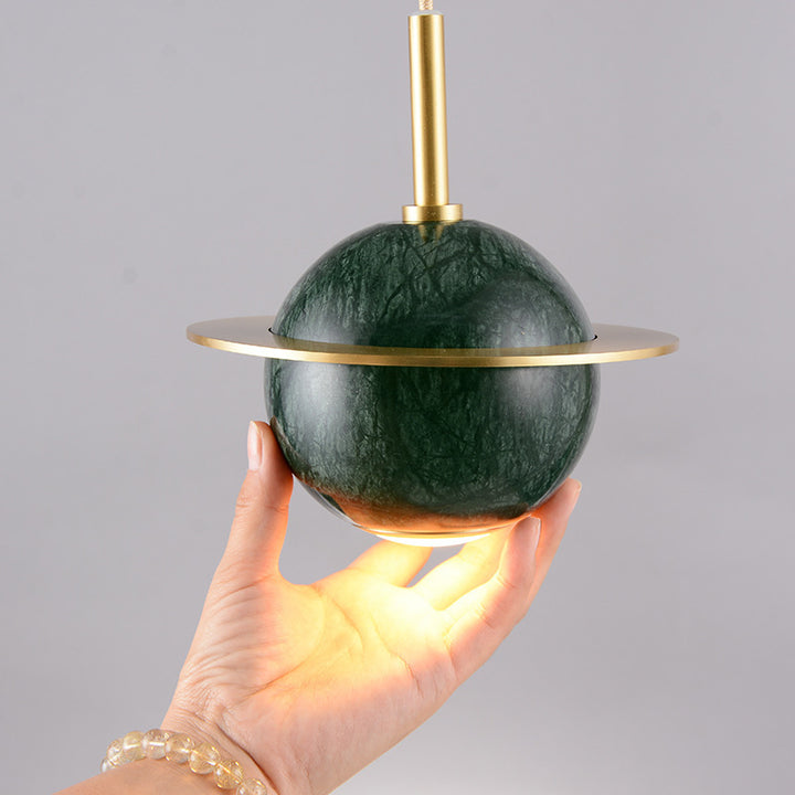 Artistic Planet Pendant Light