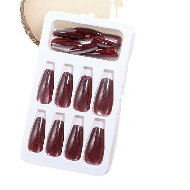 Short Almond Press-On Nail Set Stornfield