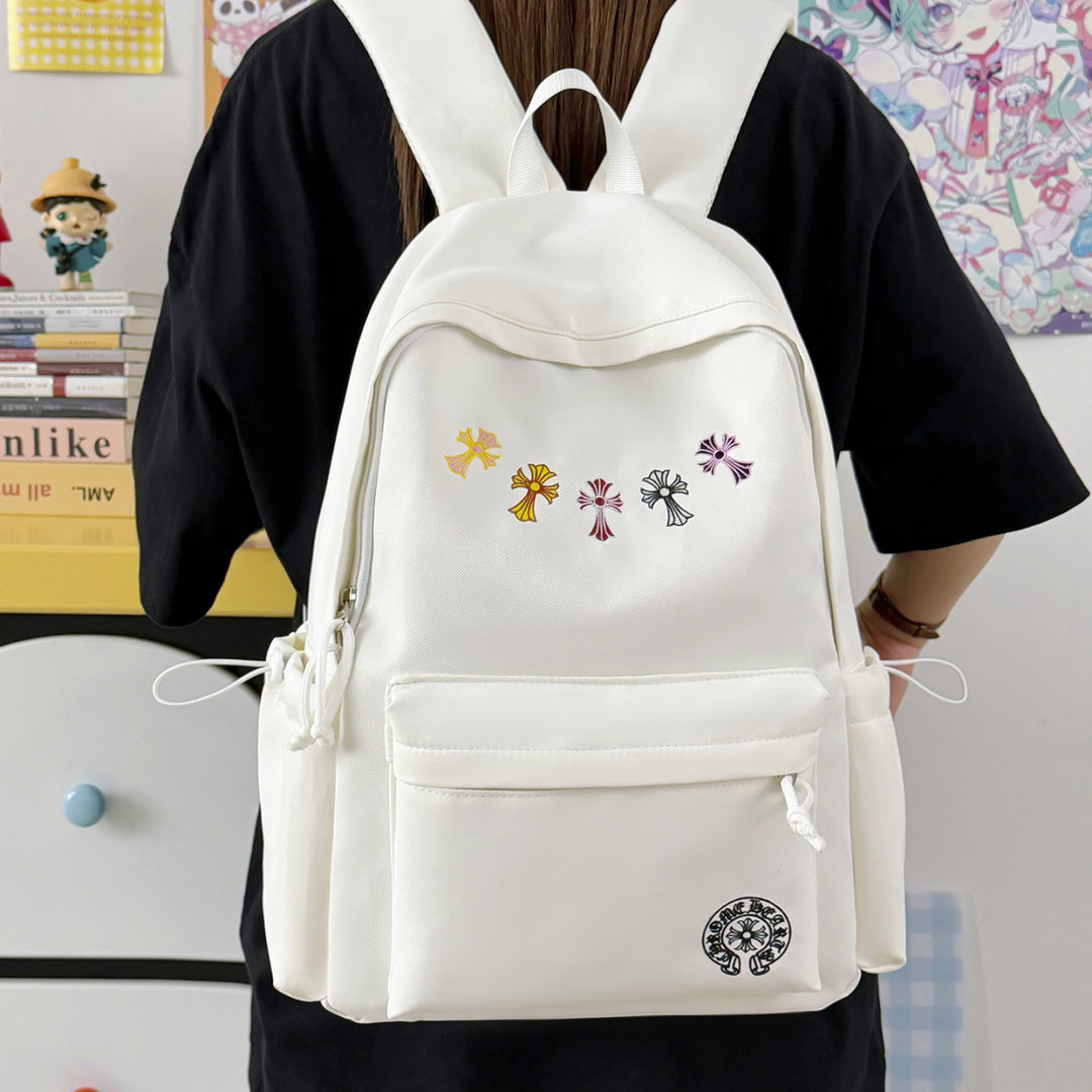 Cute Floral Embroidered Backpack Stornfield