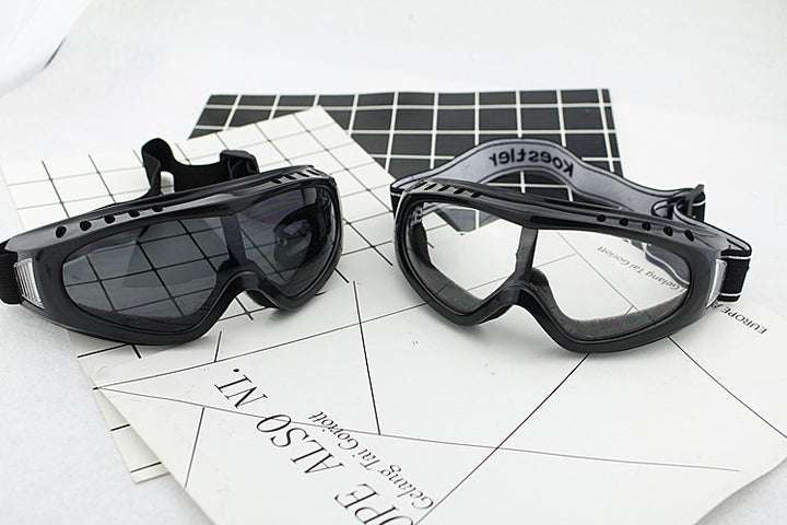 Women’s sporty goggles with mirrored lenses Stornfield
