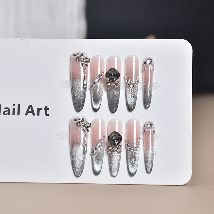 Artistic Press-On Nail Set Stornfield