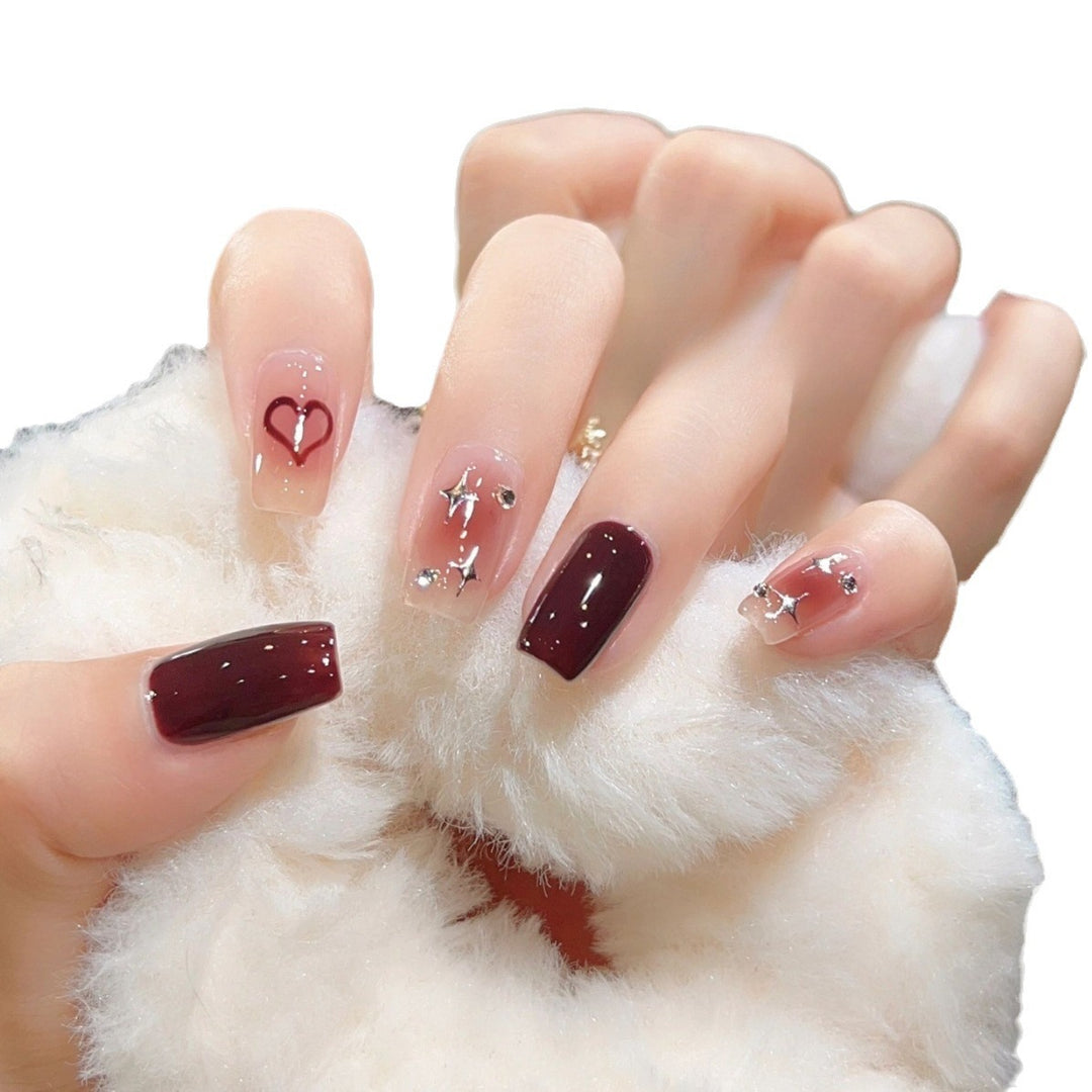 Glitter Ombre Press-On Nails Stornfield