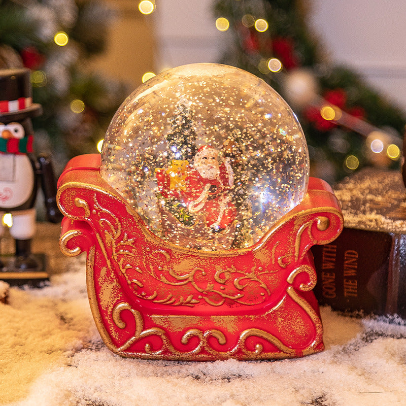 Musical Christmas Snow Globe