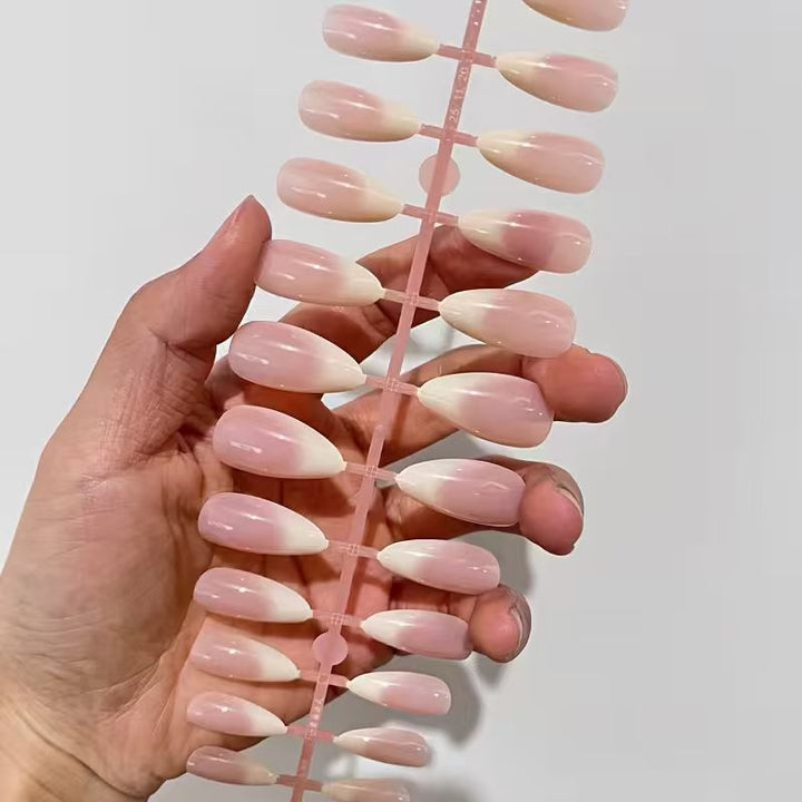 French Tip Acrylic Nail Set Stornfield