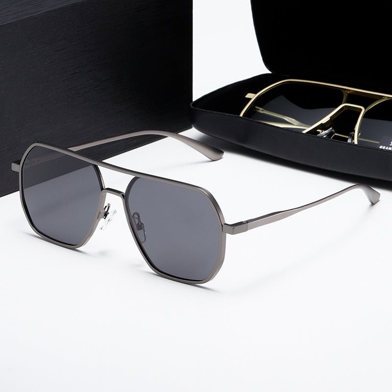 Women's innovative fashionable sunglasses with rectangular frame Stornfield