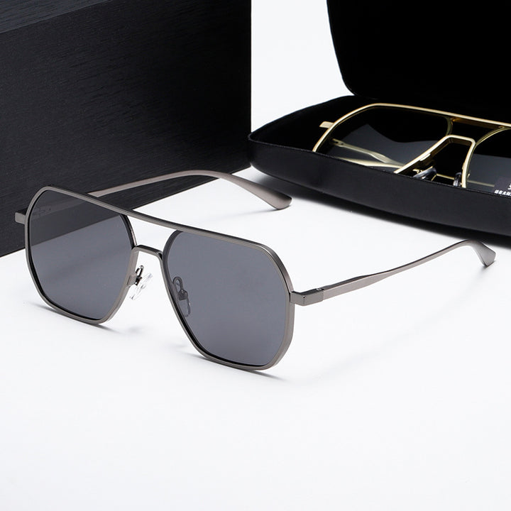 Women's innovative fashionable sunglasses with rectangular frame Stornfield