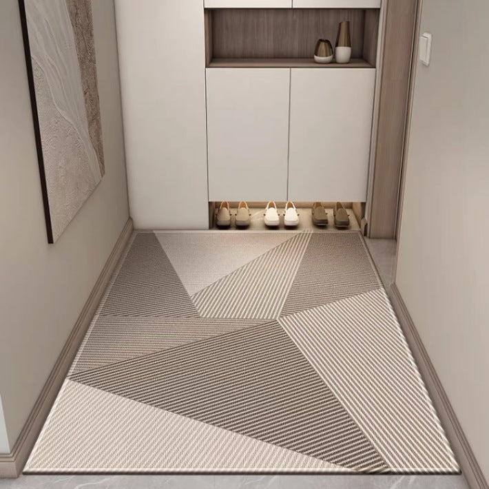 Geometric Patterned Non-Slip Entrance Mat
