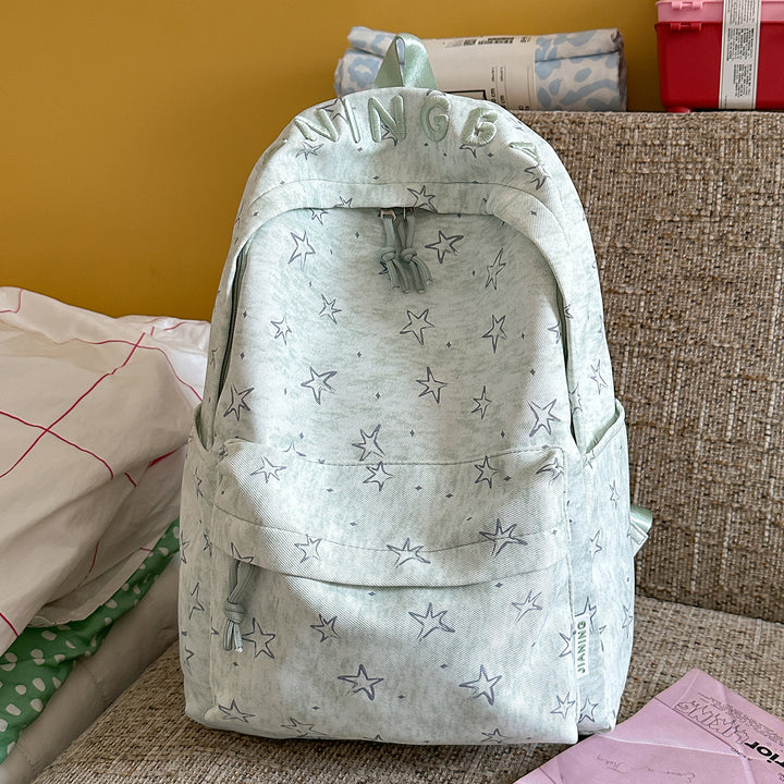 Women’s Stylish Star-Printed Backpack Stornfield