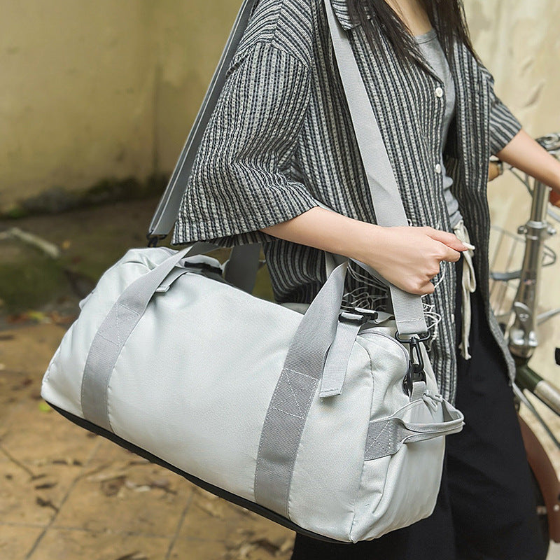Sporty Travel Bag Made of Durable Material with Adjustable Shoulder Strap Stornfield
