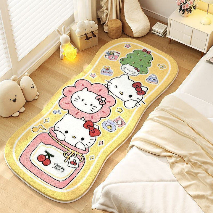 Playful Cartoon Dog-Themed Area Rug