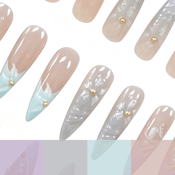 Creative Press-On Nail Art Enhancements Stornfield