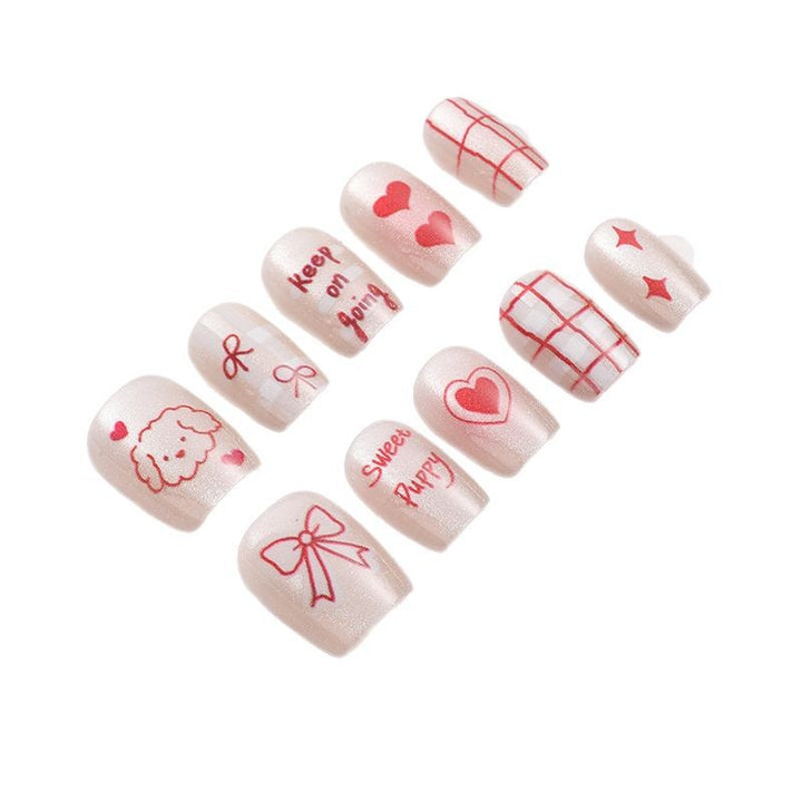 Trendy Press-On Nail Set Stornfield