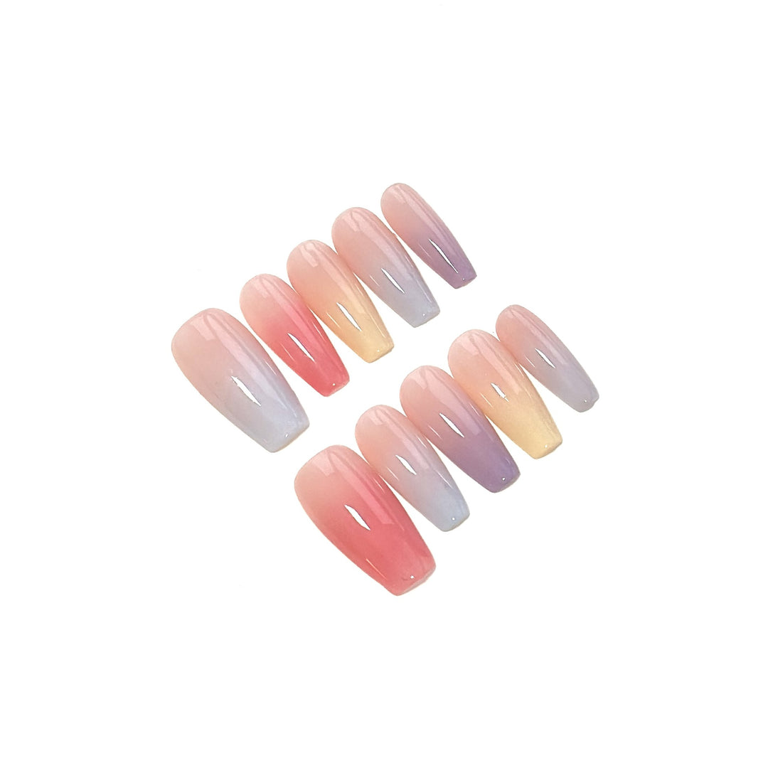 Ombre Press-On Nails Set