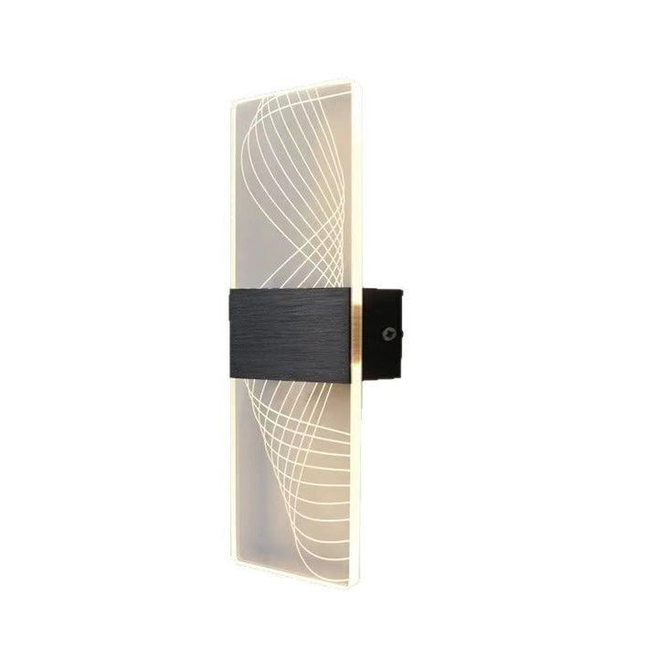 Contemporary Crystal Wall Sconce