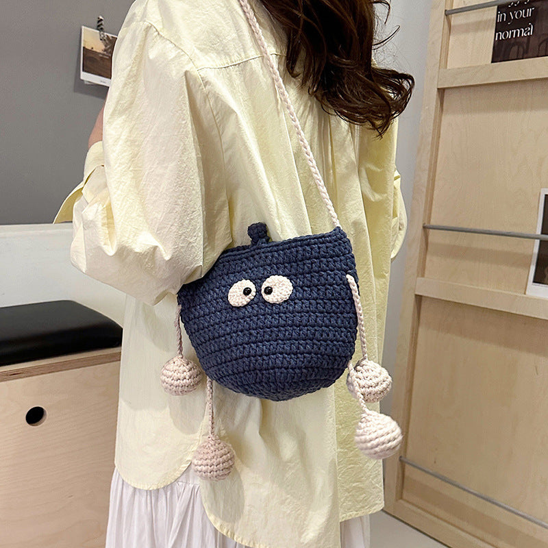 Cute Character Mini Crochet Handbag