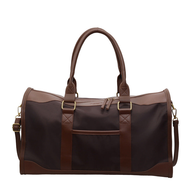 Classic Leather Travel Duffle Stornfield