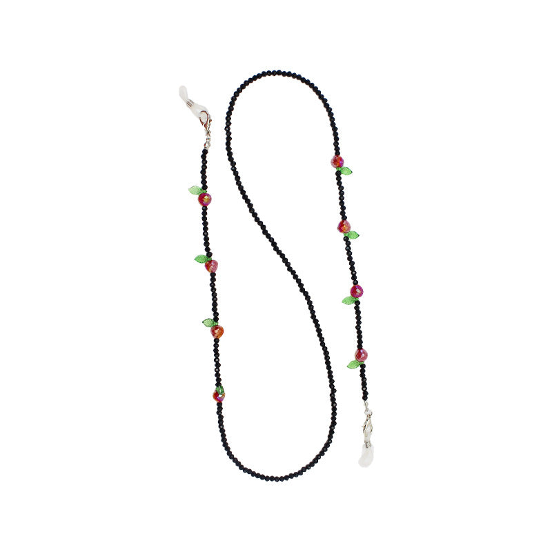 Charming Floral Beaded Eyewear Chain Stornfield