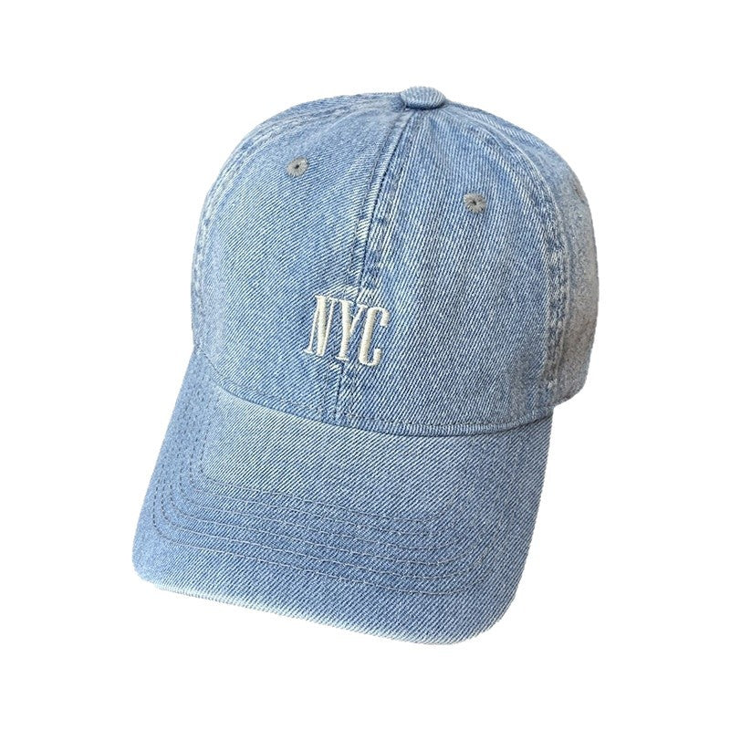 Women's Vintage-Inspired Denim Baseball Cap Stornfield