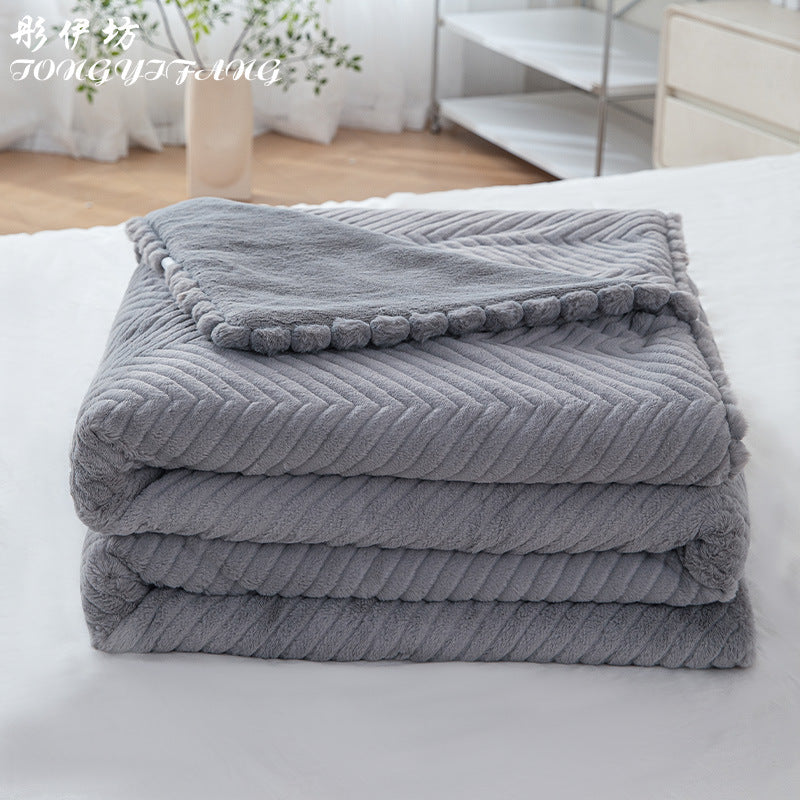 Women high-quality microfiber comfort blanket Stornfield