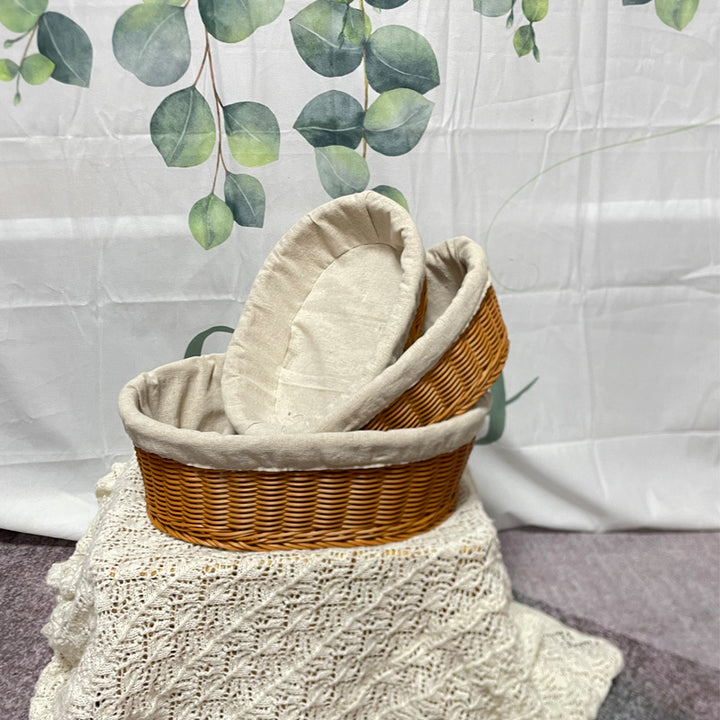 Cozy Woven Bread Basket Stornfield
