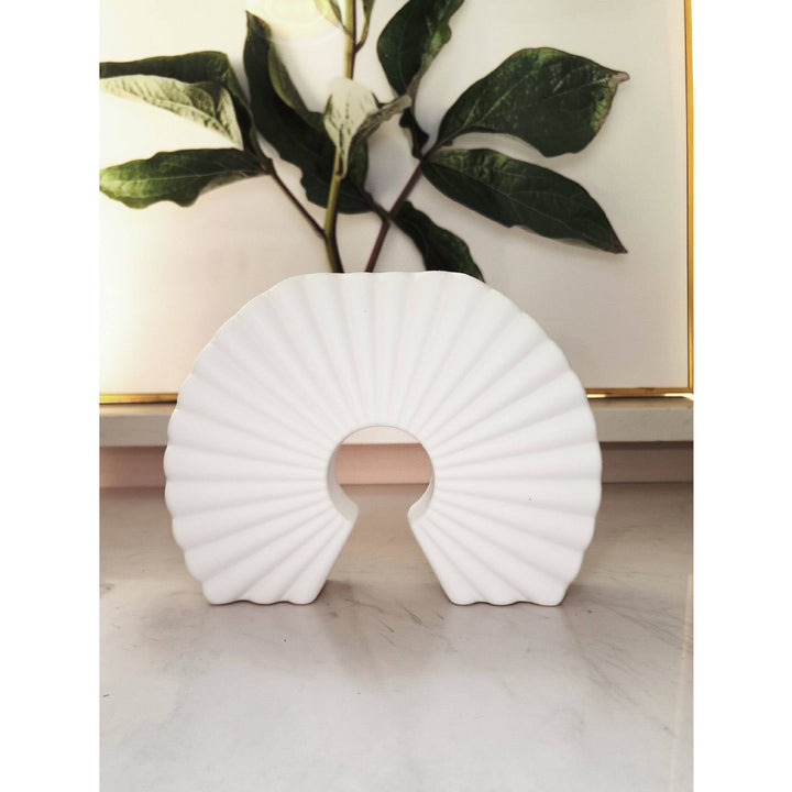 Decorative Fan-Shaped Sculpture Stornfeild