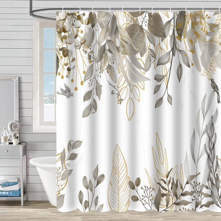 Nature-Inspired Shower Curtain Stornfield