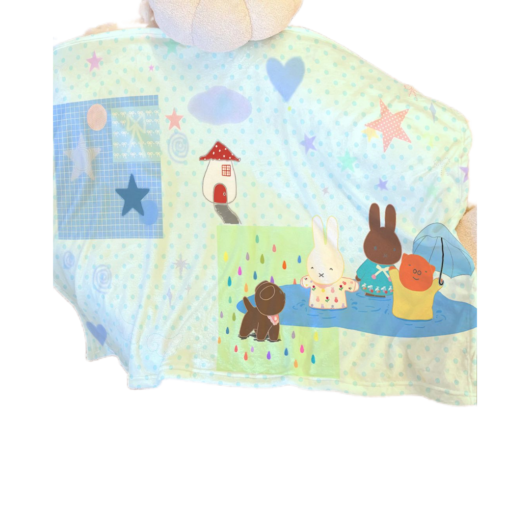 Children's Cozy Cartoon Blanket Stornfield