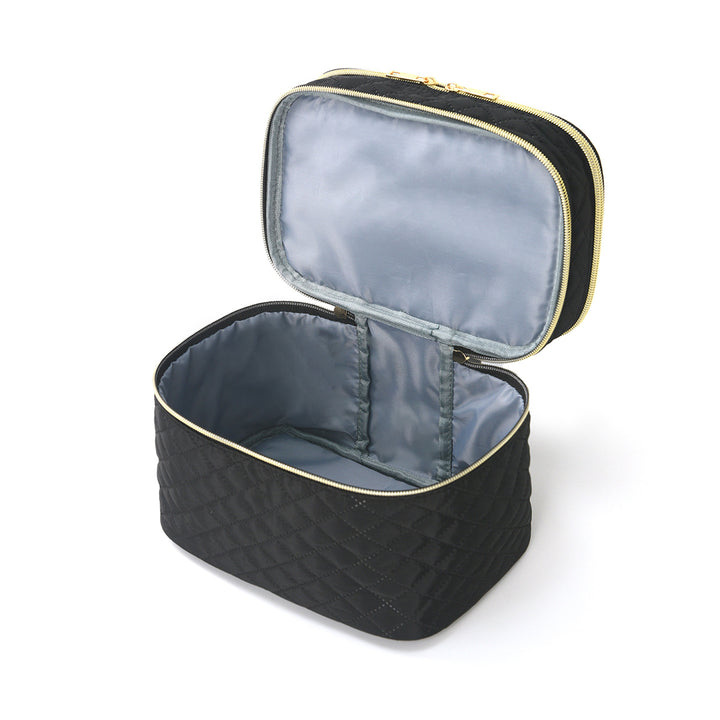 Cosmetic organizer bag with double compartment system Stornfield