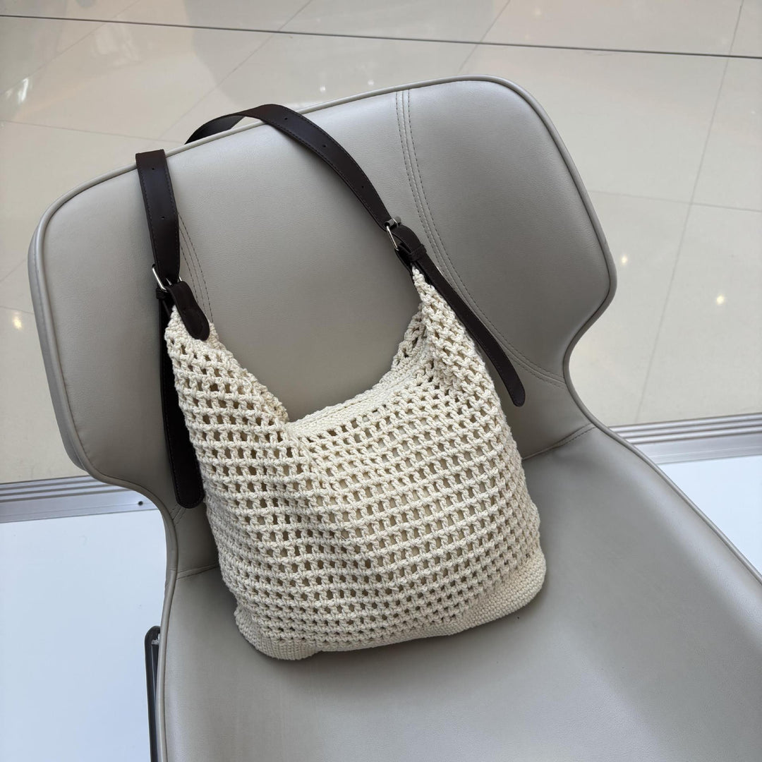 Hand-knotted strap bag Stornfield
