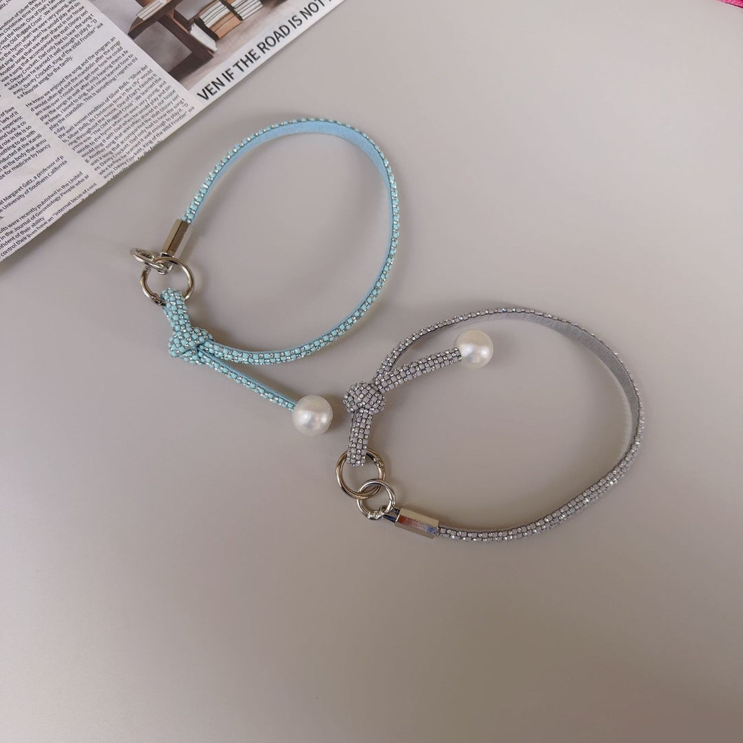 Elegant Knotted Pearl Bracelet Strap Stornfield