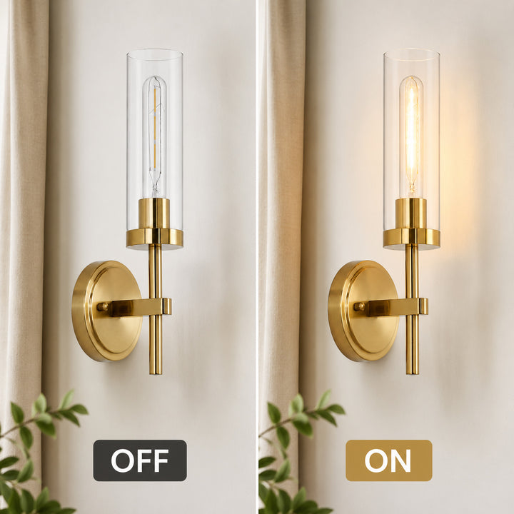 Wall-Mounted Elegant Sconce