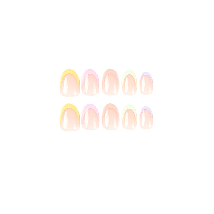 Artful nail extensions with elegant gradient and shine Stornfield