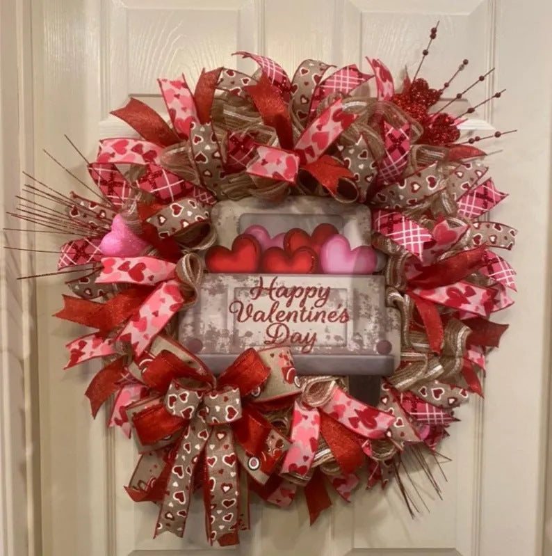 Decorative Valentine's Day Wreath
