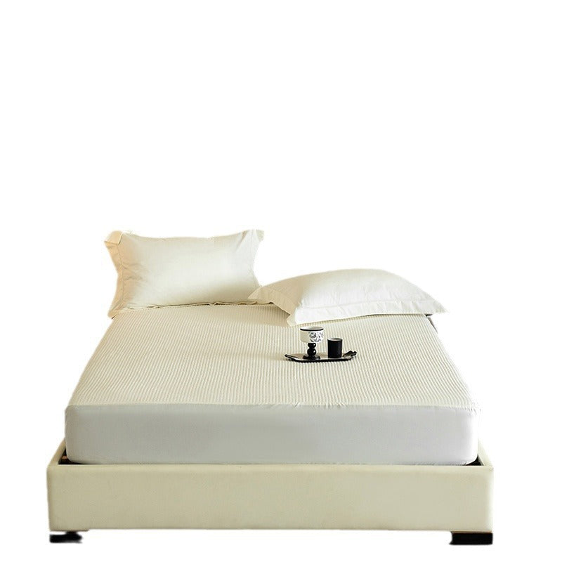 Quilted Mattress Protector Pad with Deep-Fit Elastic Skirt