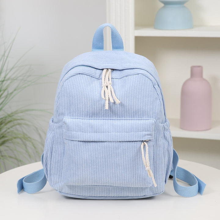 Cord-Backpack with Practical Front Pocket Stornfield