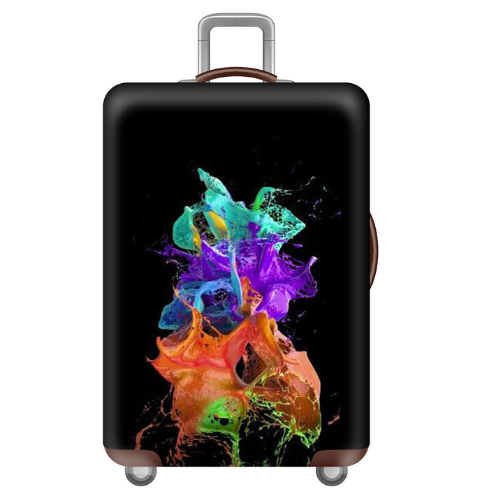 Men's hard-shell suitcase with unique skull design Stornfield