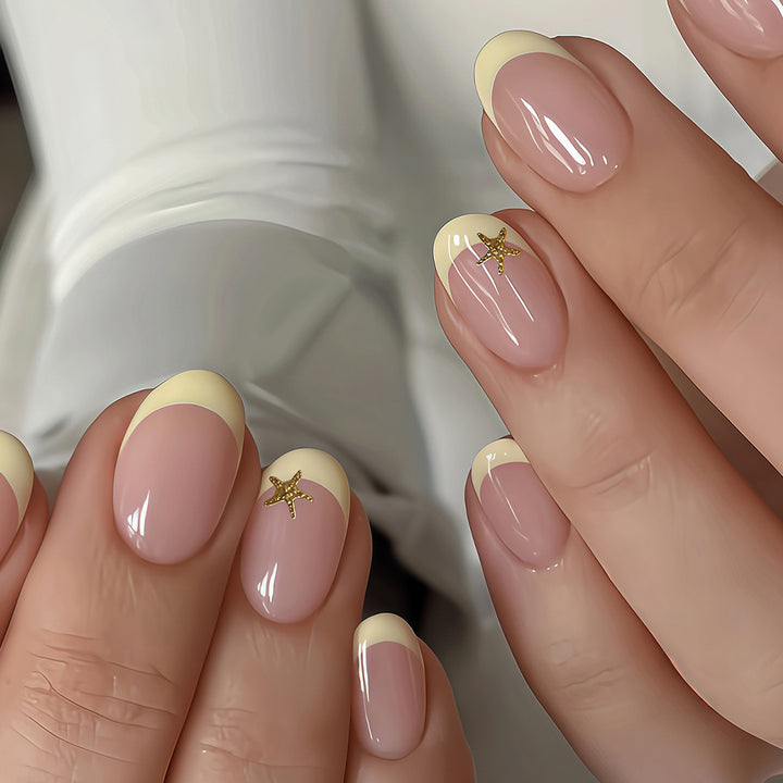 Elegant Starfish Accent Nail Art Set Stornfield