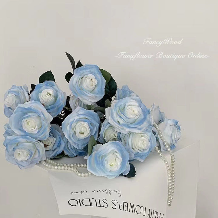 Lifesize Faux Rose Bouquet