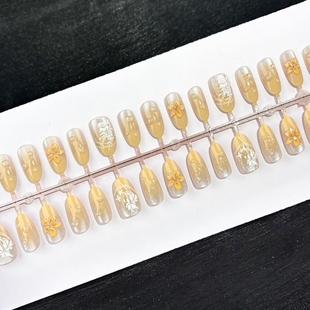 Elegant Ombre Art Press-On Nails