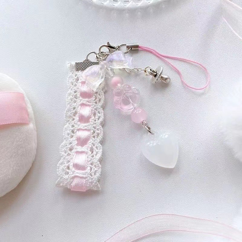 Decorative Heart Charm Keychain Stornfield