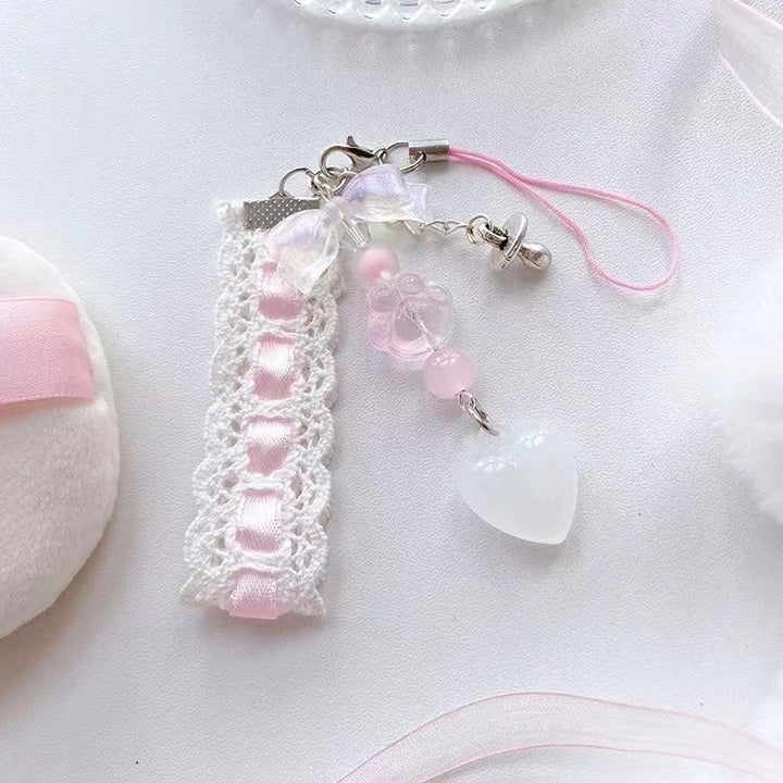 Decorative Heart Charm Keychain Stornfield