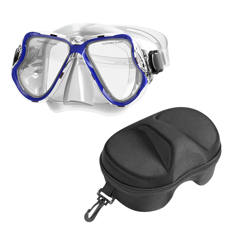 Diving mask with wide field of vision and comfortable wearing comfort Stornfield