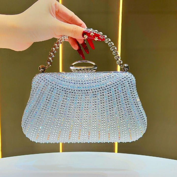 Decorative Rhinestone Evening Handbag