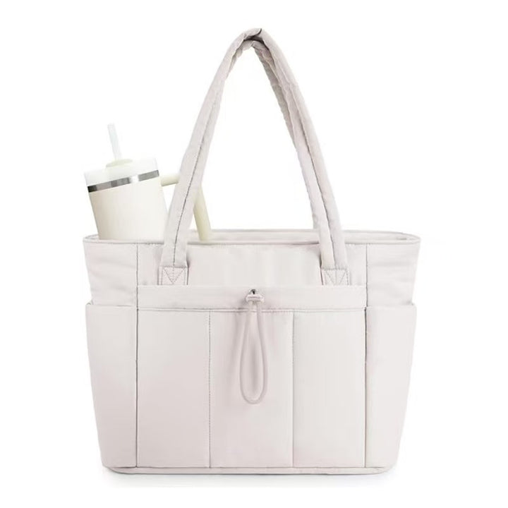 Multifunctional shopping bag with insulated compartment Stornfield